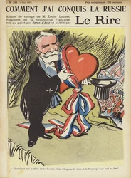 Presidentti Loubetsin vierailu Venäjälle, kuvitus Le Rirelle