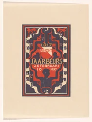 Ilmoitus Utrechtin messuista 1917