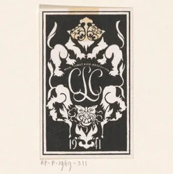 Carel Lion Cachetin ex-libris