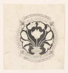 Johannes Enoch Neethlingin ex-libris-suunnittelu