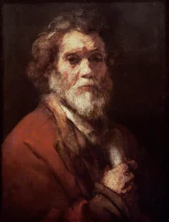 Vanhan miehen pää, noin 1650