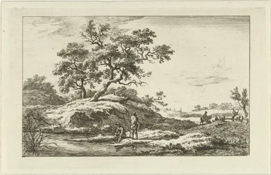 Matkailijat rantakadulla Maisemat (a-f) (sarjan nimi)