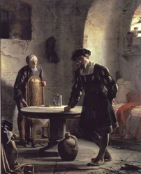 Kuningas Christian II vankilassa