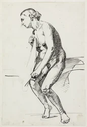 Tutkimukset museon maalaukselle "Jairi datter" (kms835)