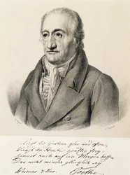 Johann Wolfgang von Goethen muotokuva (Frankfurt