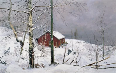 Pientila (öljy kankaalle)