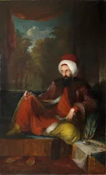 Yusuf Agah Efendin muotokuva 1744-1824, 1700-luvun toinen puoli.