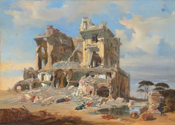 Casino dei Quattro Ventin taistelu Rooman piirityksen aikana, 1849