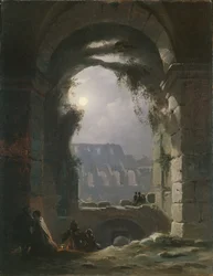 Colosseum yöllä, 1830-luvun alku