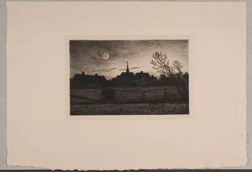 Hornbækin kirkko, kesäilta