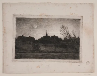 Hornbækin kirkko, kesäilta