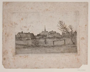 Hornbækin kirkko, kesäilta