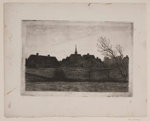 Hornbækin kirkko, kesäilta