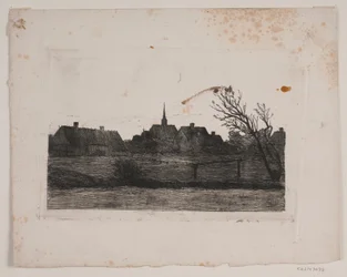 Hornbækin kirkko, kesäilta