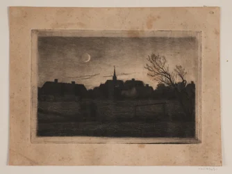 Hornbækin kirkko, kesäilta