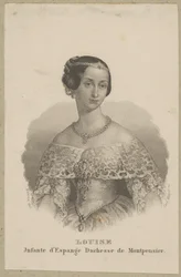 Maria Luisa Fernanda Espanjalainen (oikealta nimeltään María Luísa Fernanda de Borbón, 1832 Madrid - 1897 Sevilla) - Espanjan infanta ja Montpensier