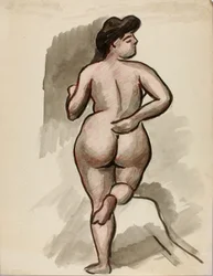 Nainen alasti