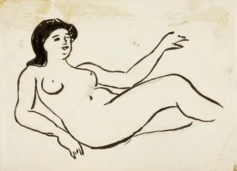 Nainen alasti