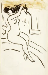 Nainen alasti