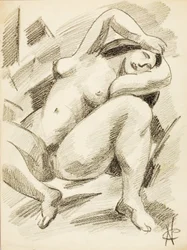 Nainen alasti