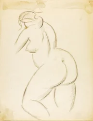 Nainen alasti