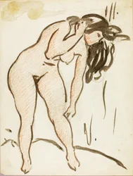 Seisominen alasti