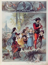 Hamelinin Pied Piper, noin 1880