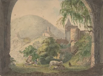 Neckarsteinachin neljä linnaa, 1800-1818.