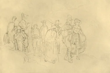 Tuodut mustalaiset, 1800-luvun puoliväli, loppu, n. 1924.