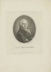 Muotokuva säveltäjä Johann Friedrich Reichardtista 1752-1814, 1814.