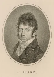 Muotokuva säveltäjä Pierre Jacques Joseph Rodesta 1774-1830, 1813.