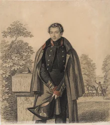Muotokuva A.W. Raevski, 1820-luvun alku.