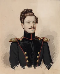 Artemy Dmitrievich Raevskyn muotokuva 1814-1853, 1835.