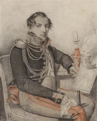 Kreivi Pjotr ​​Petrovitš Konovnitsynin muotokuva 1803-1830, 1820-luvun alku.