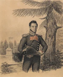 Fjodor Ivanovitš Dolgopolovin muotokuva 1792-1856, 1820-luku.