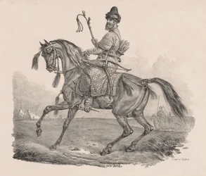 Cossack Cavalier, n. 1820.