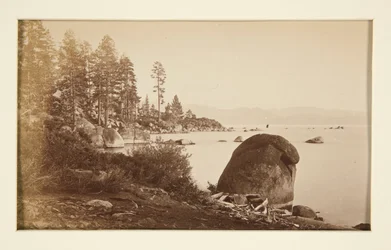 Neljä rautatiekohtausta ja neljä näkymää Tahoe-järvelle: Tahoe-järvi Artist Pointista
