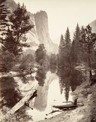 Washington Tower, Yosemite, n. 1872, painettu n. 1876.