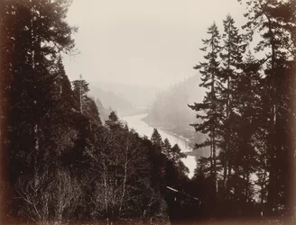 Big River, Rancherie, Mendocino, Kalifornia, 1863.
