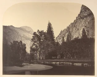 Camp Grove, lähellä Sentineliä, 1861, Yosemite.