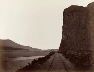 Cape Horn lähellä Celiloa, 1867.