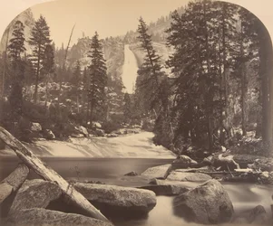 Nevada Fall, 700 jalkaa, 1861.