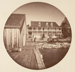 Warm Springs Hotel Lake Tahoe, n. 1878.