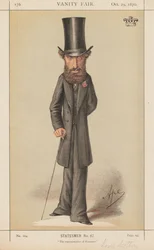 Vanity Fair: Statemen nro 67 Romanssin edustaja, 1870.