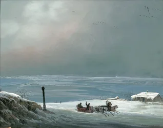 Odessan ympäristö talvella, 1841.
