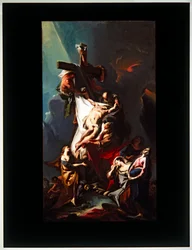 Laskeutuminen ristiltä, päiväämätön (kangas)