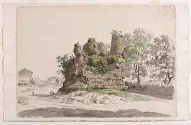 Niin kutsuttu Curiatii-veljesten hauta Albanossa, Madonnan kirkon kanssa..., n. 177
