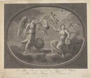Galileo Galilein allegoriat Raffaele d