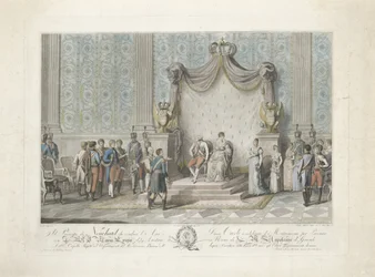 Neuchâtelin prinssi Itävallan Maria Louiselle