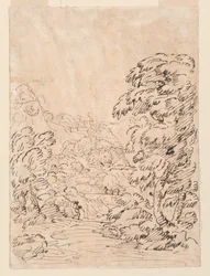 Piirros, Tie vuoristokaupunkiin, 1750-86.